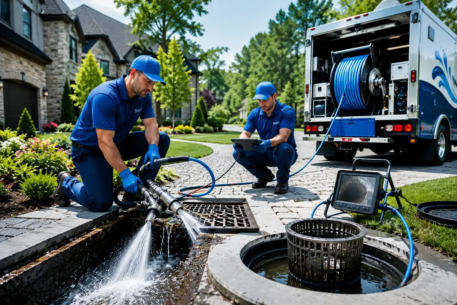 Local outdoor drain cleaning professionals in Sheridan, IL